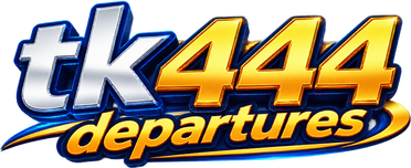 tk444 departures লোগো